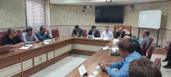 Conducting the Interview Process for Industrial Scholarship Applicants at Ardakan University